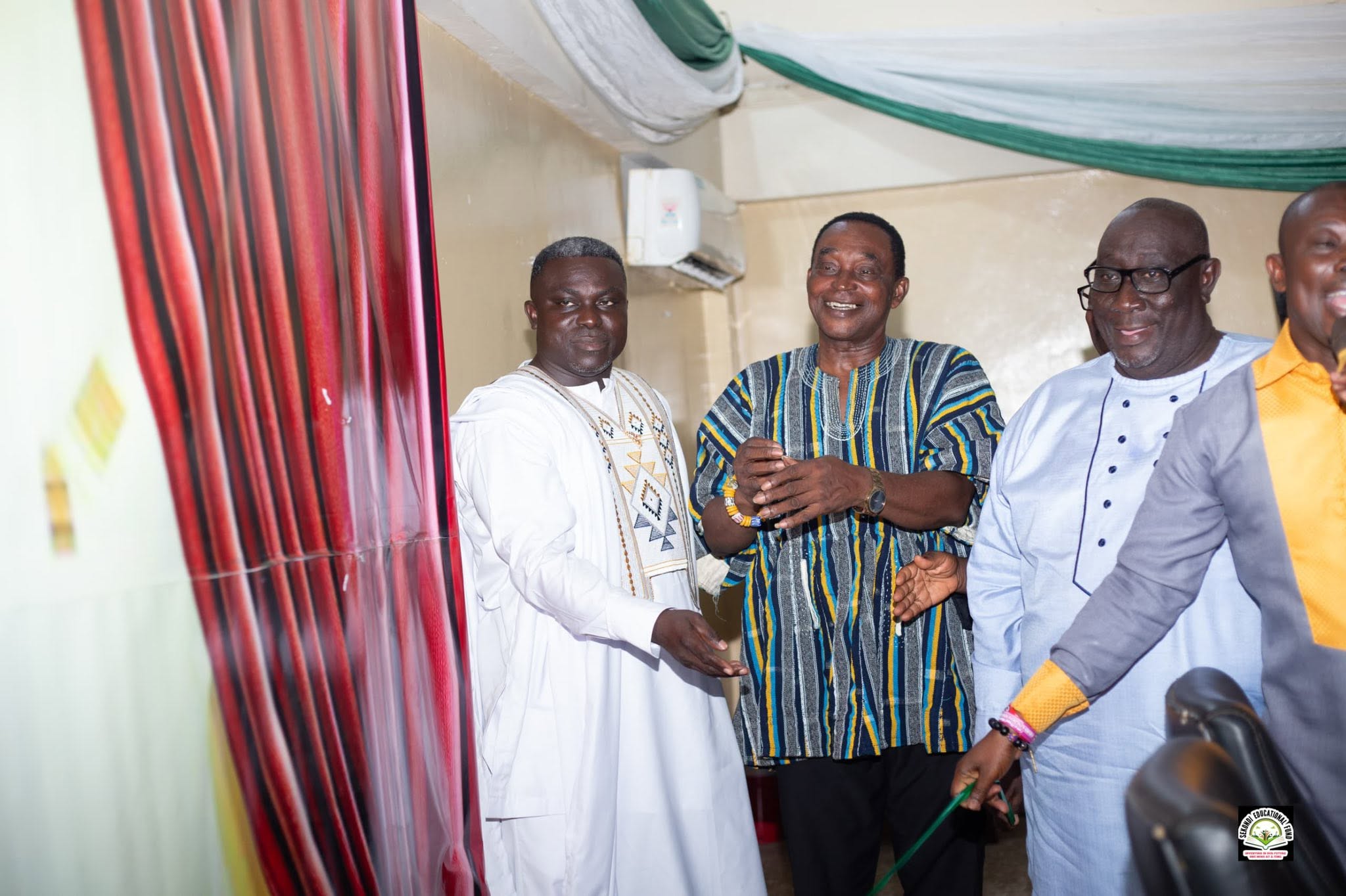 Sekondi Education Fund launch with students and community members